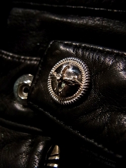 イタリアンカーフ シングルライダース T-004 BACKLASH THE LINE バック