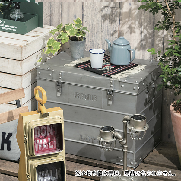 送料無料 インダストリアルデザインのコンテナボックス ガレージ収納や