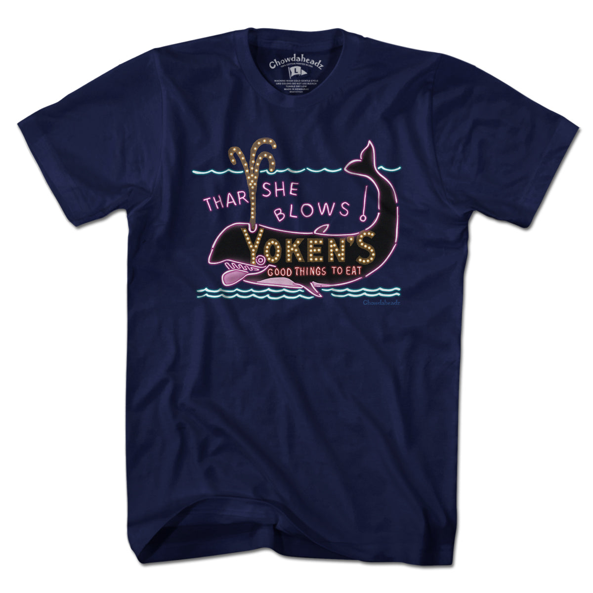 Yoken's Neon Sign T-Shirt – Chowdaheadz