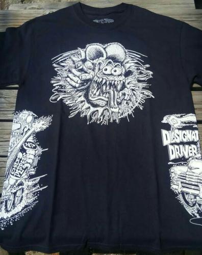 RAT FINK ラットフィンク マルチプリント Tee (BK)｜新潟の雑貨通販