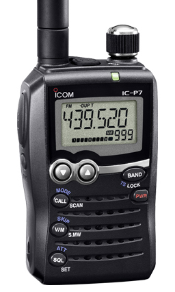 ICOM IC-P7 アマチュア無線機 無線機｜商品案内｜電技パーツ