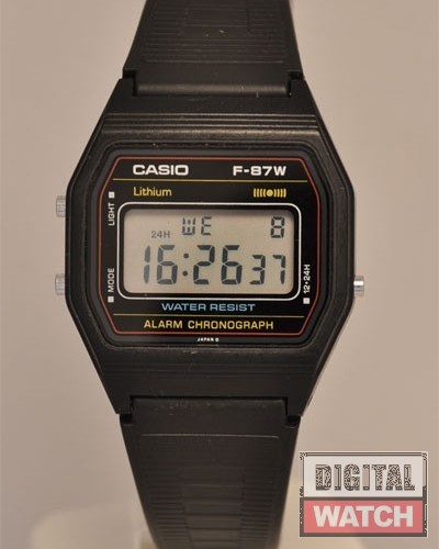 CASIO - F-87W - Digital - Vintage Digital Watch - Digital-Watch.com