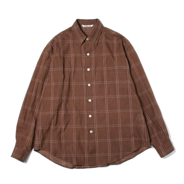 SUPER LIGHT CHECK BIG SHIRTS (A8SS02GC) | DIVERSE / シャツ (MEN