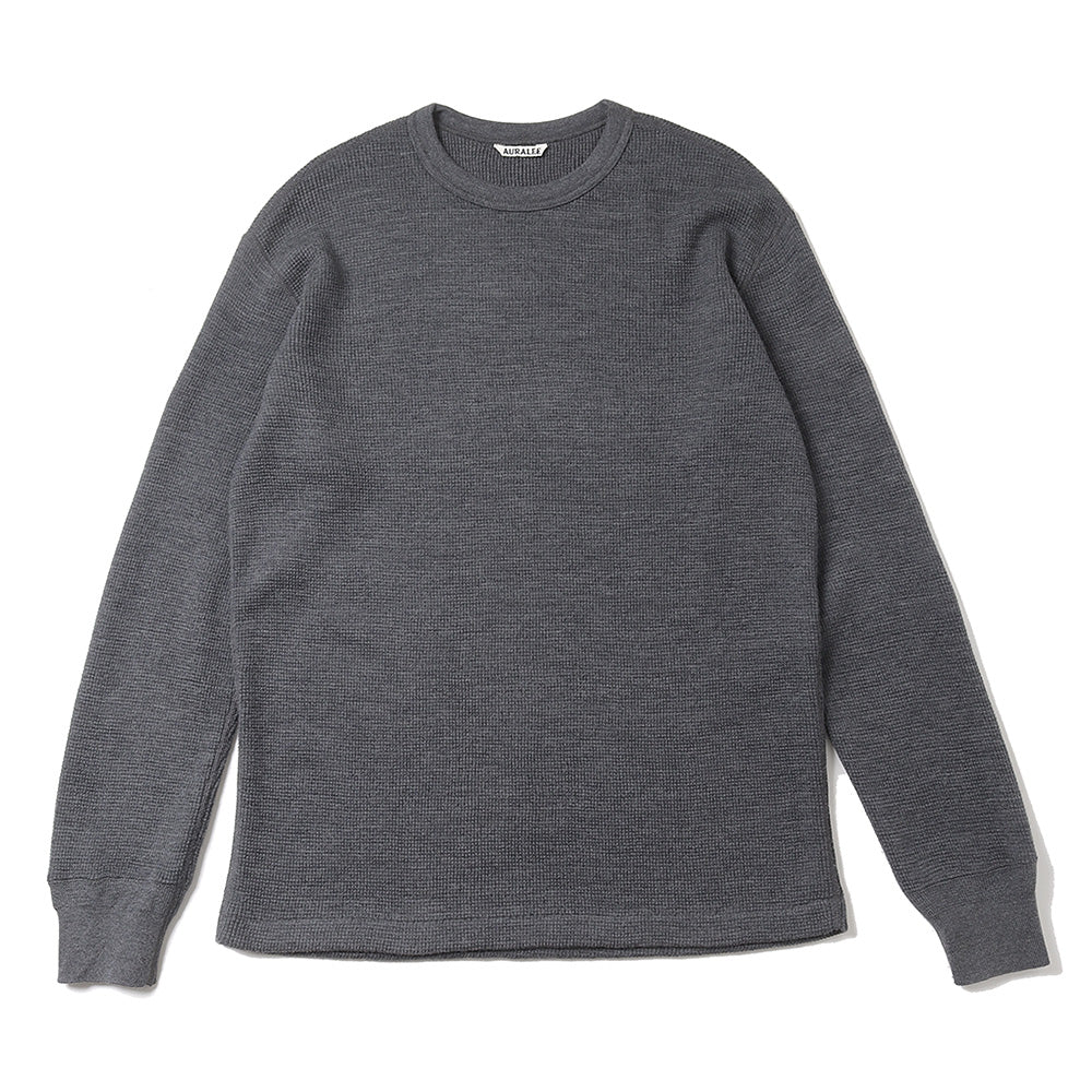 AURALEE(オーラリー)WOOL COTTON THERMAL P/O A24AP01HK (A24AP01HK