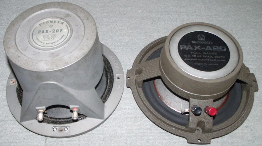 パイオニア PIONEER PAX-20F(1本）+PAX-A20(1本）