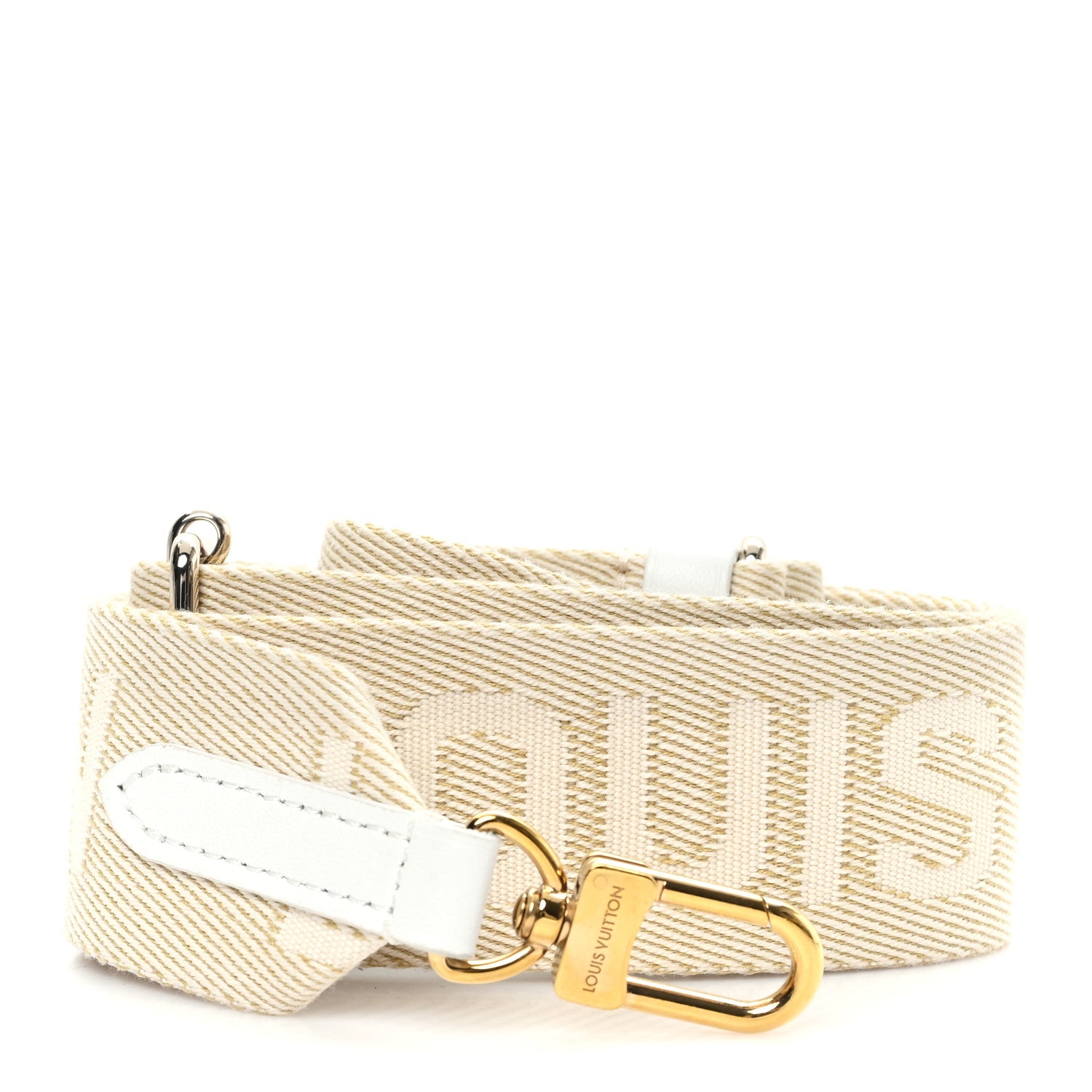 Louis Vuitton Nylon Coussin Shoulder Strap Cream 1821631