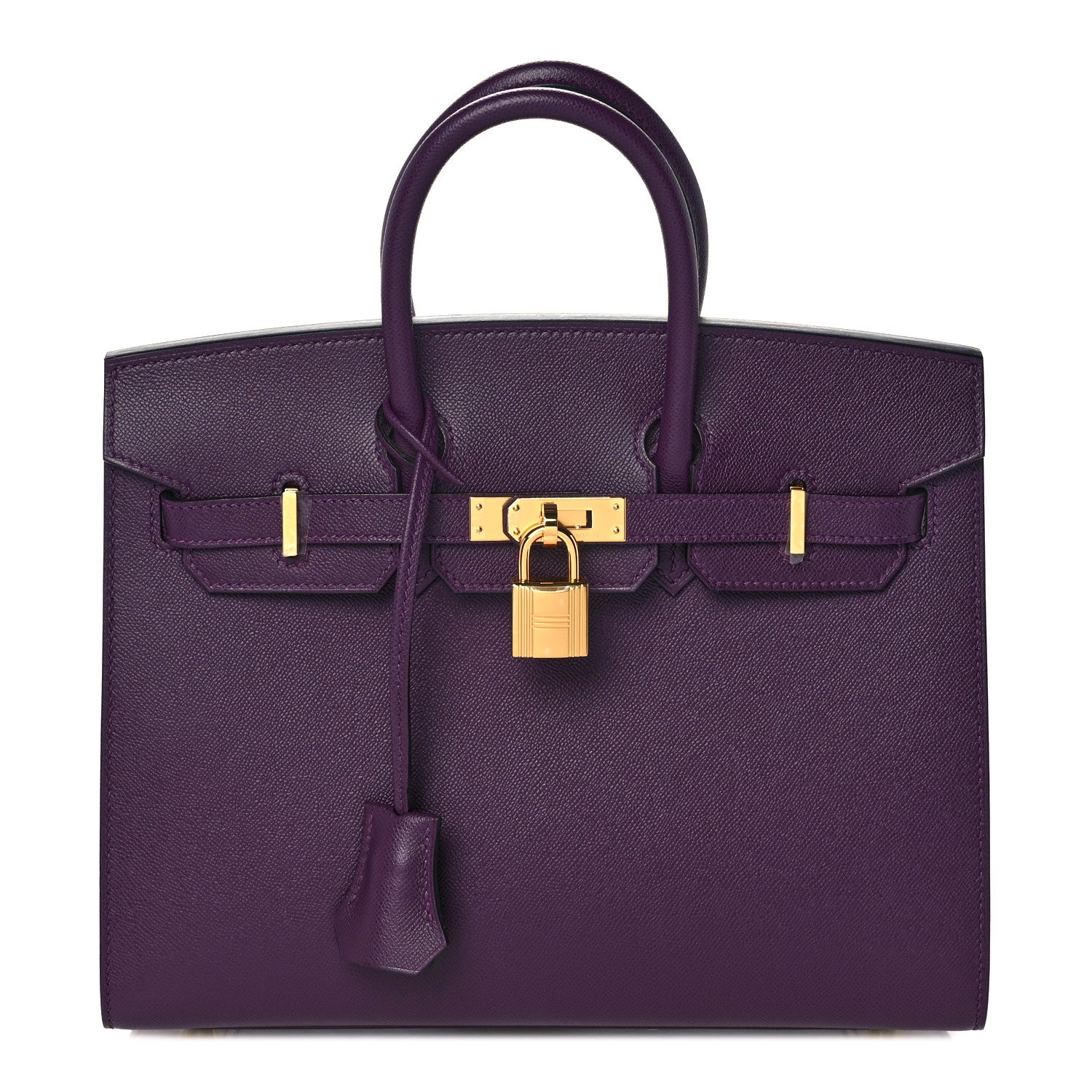 Hermes Madame Calfskin Birkin Sellier 25 Cassis 1017052 – FASHIONPHILE
