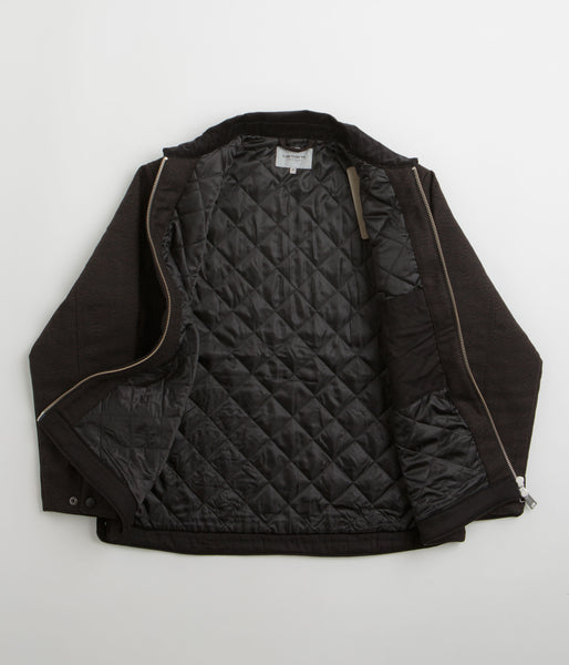 Carhartt Truman Coat - Chocolate / Black - Order by 3pm for Free