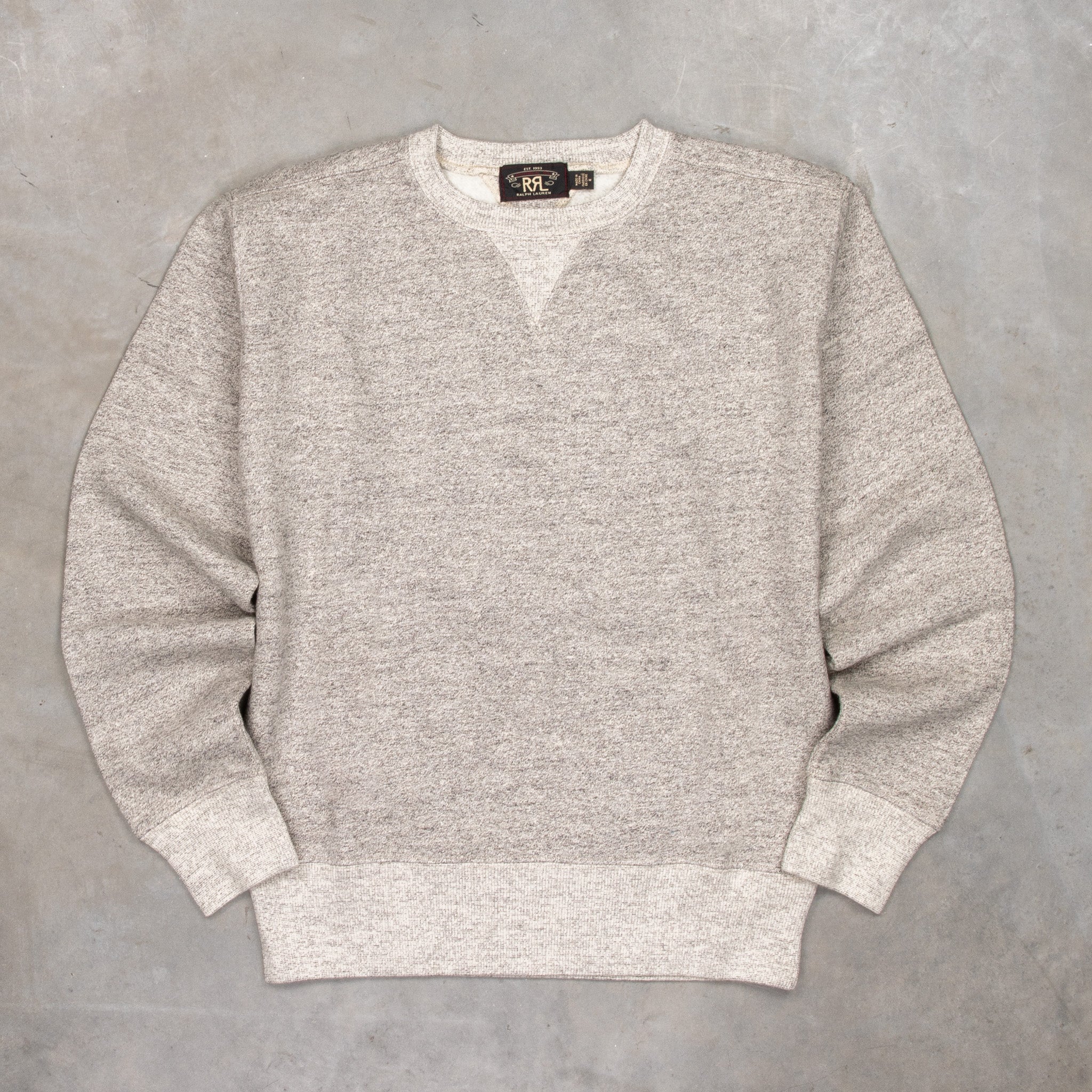RRL Fleece Sweatshirt Athletic Grey – Frans Boone Store
