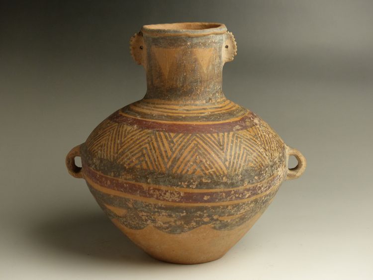 古美術 猫 - アンダーソン彩文土器 | 古美術品専門サイト fufufufu.com