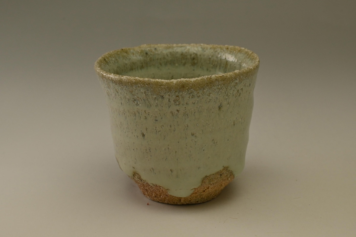 岡本作礼 No.080012 斑唐津ぐい呑 | えにし庵