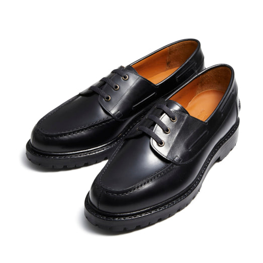 カジュアルシューズ | 98978 / BLACK CALF (VIBRAM SOLE) - Jalan