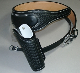 コルト山田製SAAファストドロー専用リグ（ダークブラウン） ハート