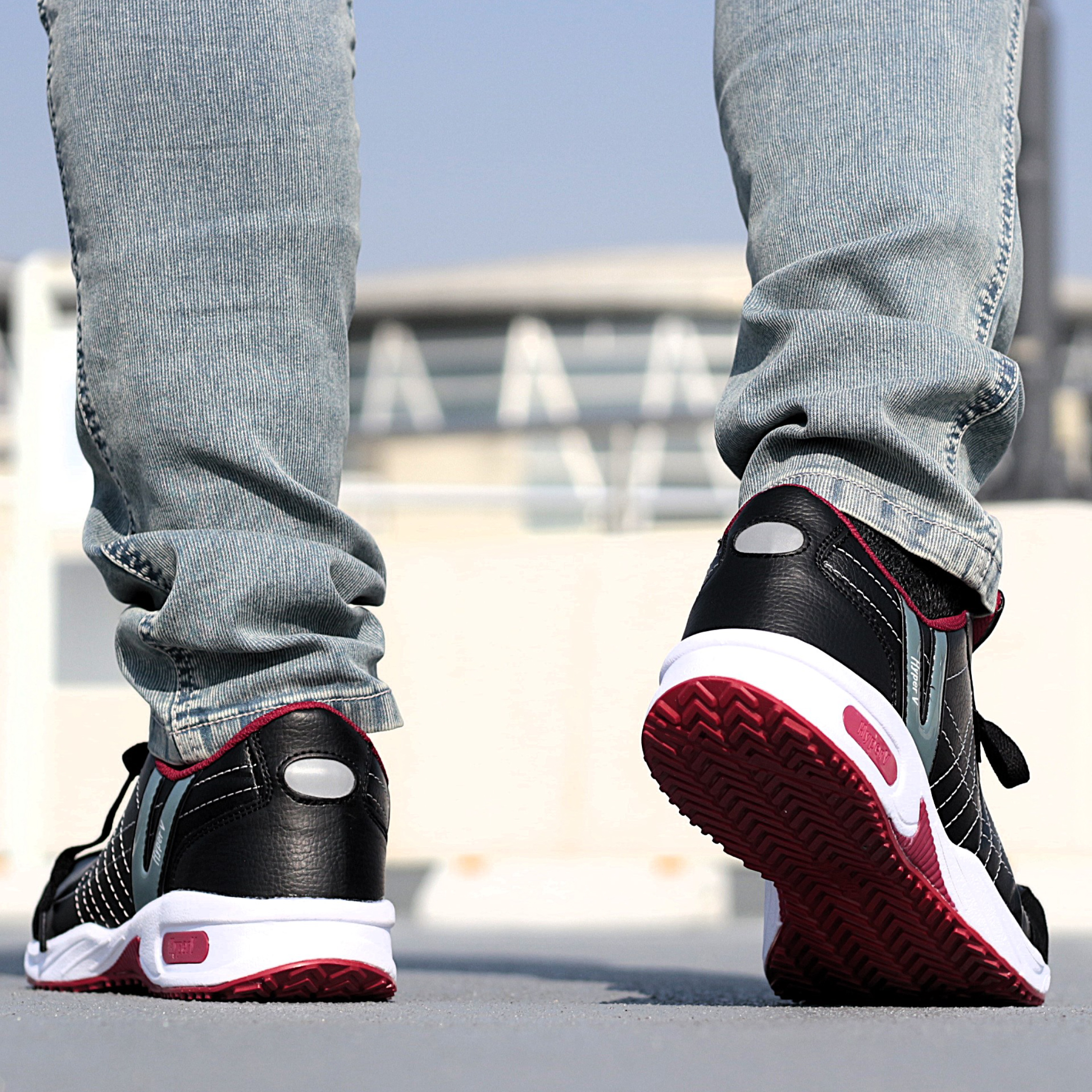 ハイパーV スニーカー 【驚異のグリップ力】 206 すべりにくい安全靴