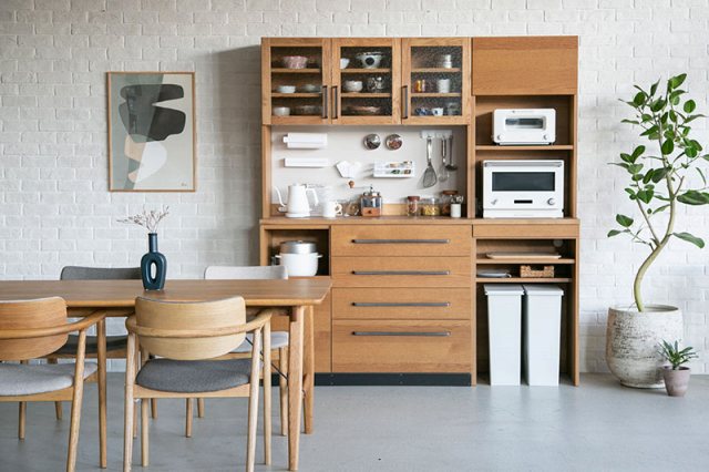 関家具 食器棚「ハンドリー」2023年5月よりCRASH GATE公式通販サイトで