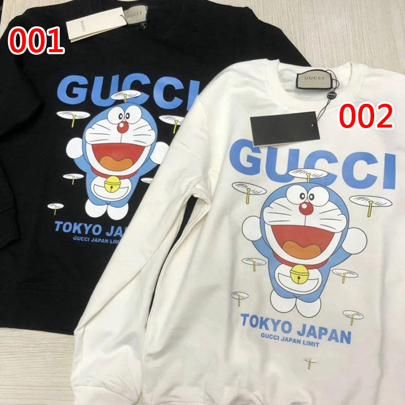 GGパーカートレーナー 丸首ドラえもんggコラボブランド服コピー