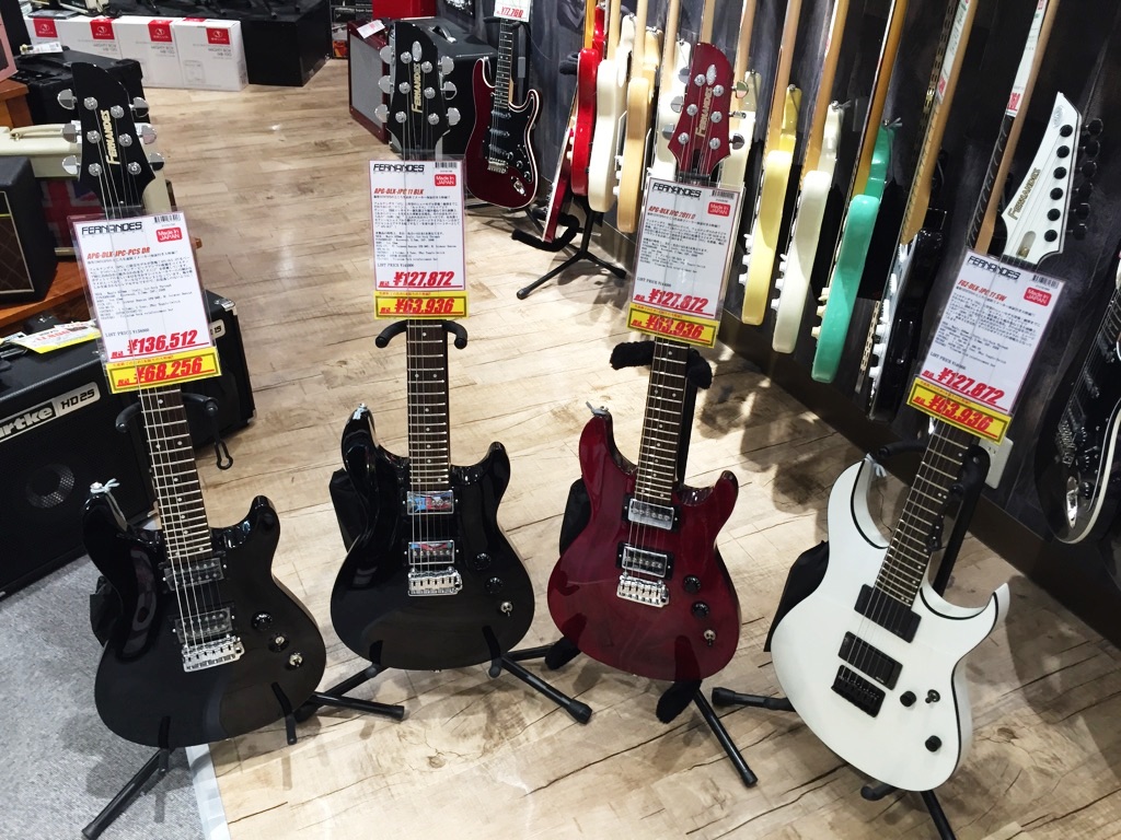 一本限りの大特価!!!国産フェルナンデスが超お得です!!Maid in japan