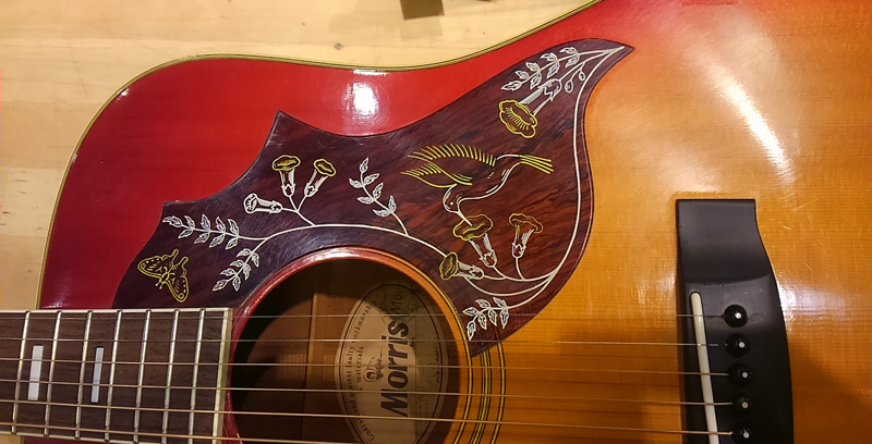 激レア☆MORRIS(旧MONTEZ)ギター GUILDモデルジャパンビンテージ 激