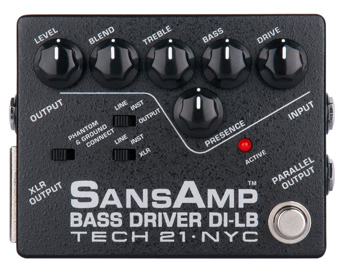 新製品】Tech21 SansAmp 『BASS DRIVER DI-LB』発売ご予約受付中です