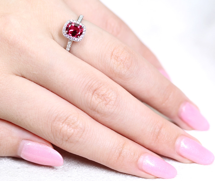 jewel planet 公式サイト / 【HANDMADE】無処理レッドスピネル リング