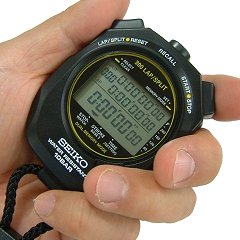 SEIKO PROSPEX STOP WATCH SVAS003 [Junk扱い品]／水辺のスポーツ計測