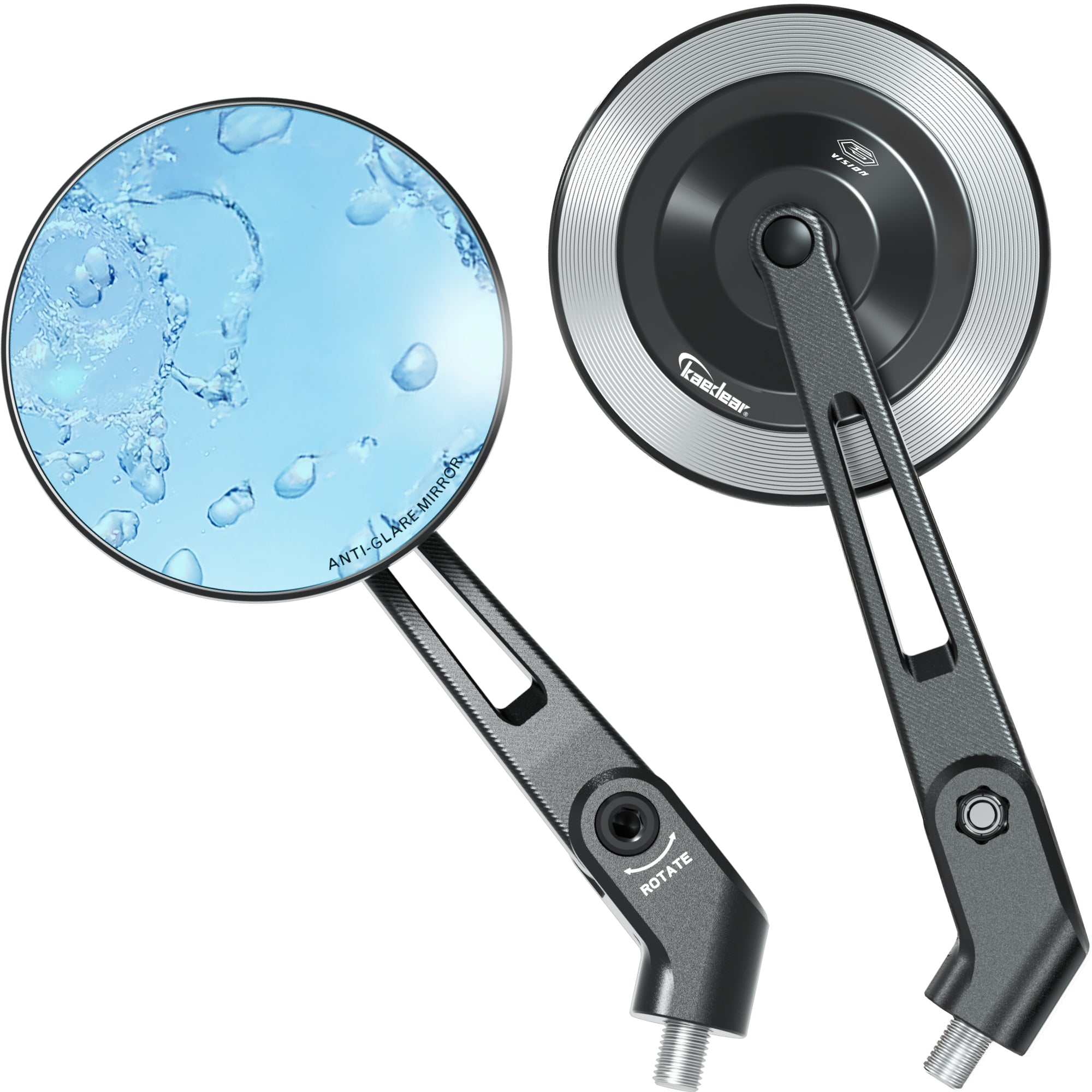 バイク用ハンドルフック】折りたたみ式リングタイプ｜22～28.6mm対応