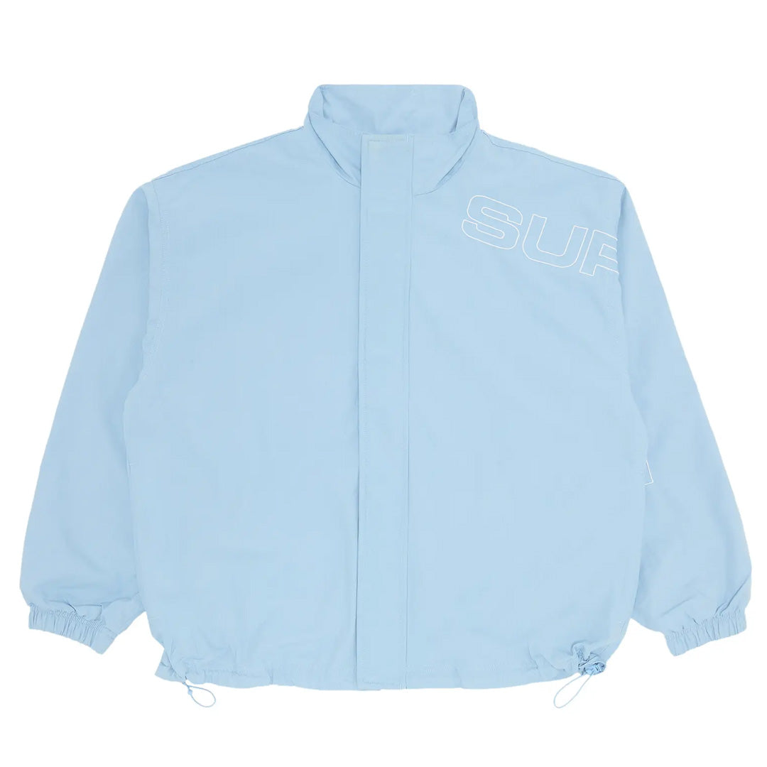 Supreme Spellout Embroidered Ripstop Track Jacket Light Blue | Kenshi