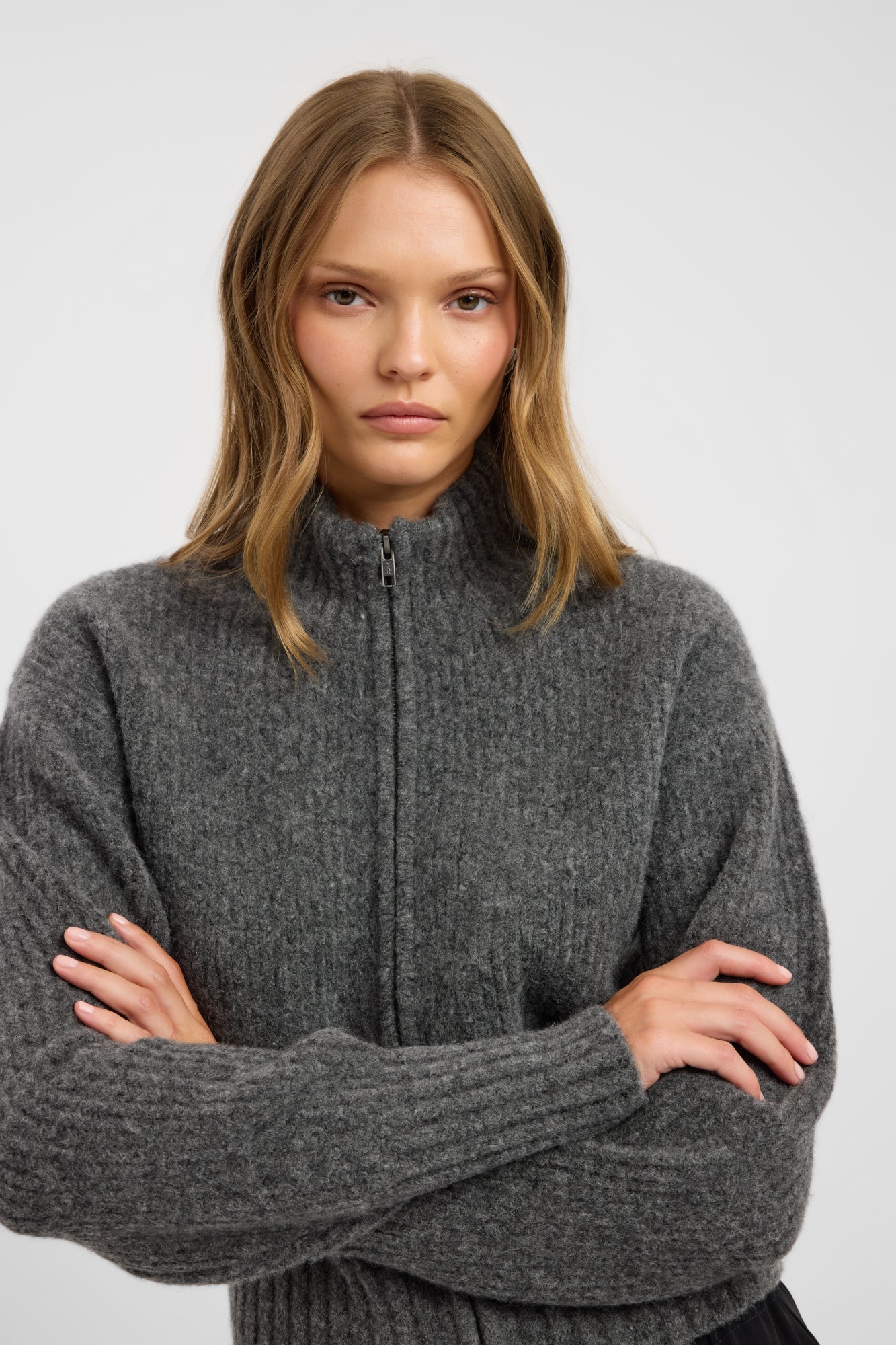 Irina Zip Cardigan – USA KOOKAÏ