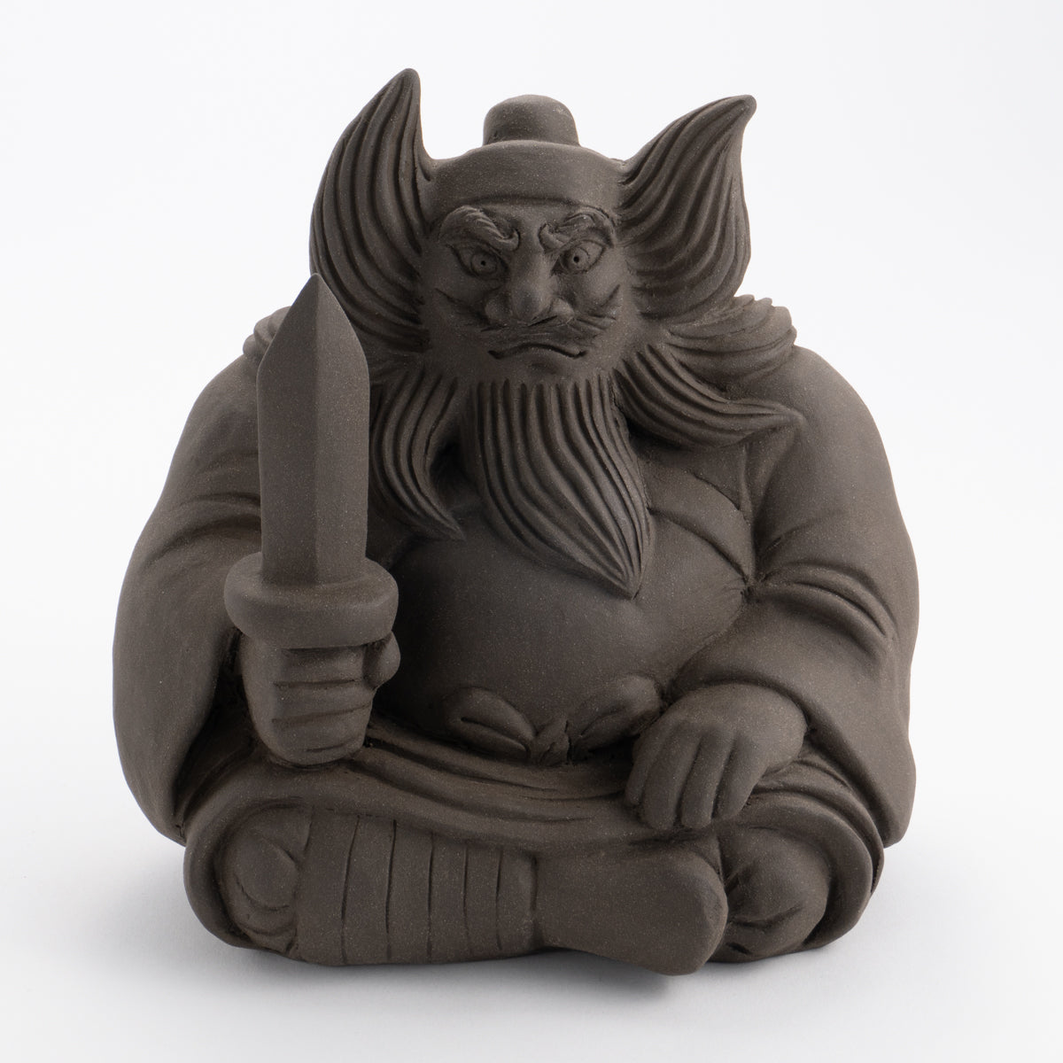 京都 清水焼】陶人形 鍾馗さん（大） 吉田瑞希｜コトポッター