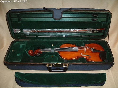 リンツ楽器 / ピグマリウス バイオリンST-02セット アルシェ弓 GEWA