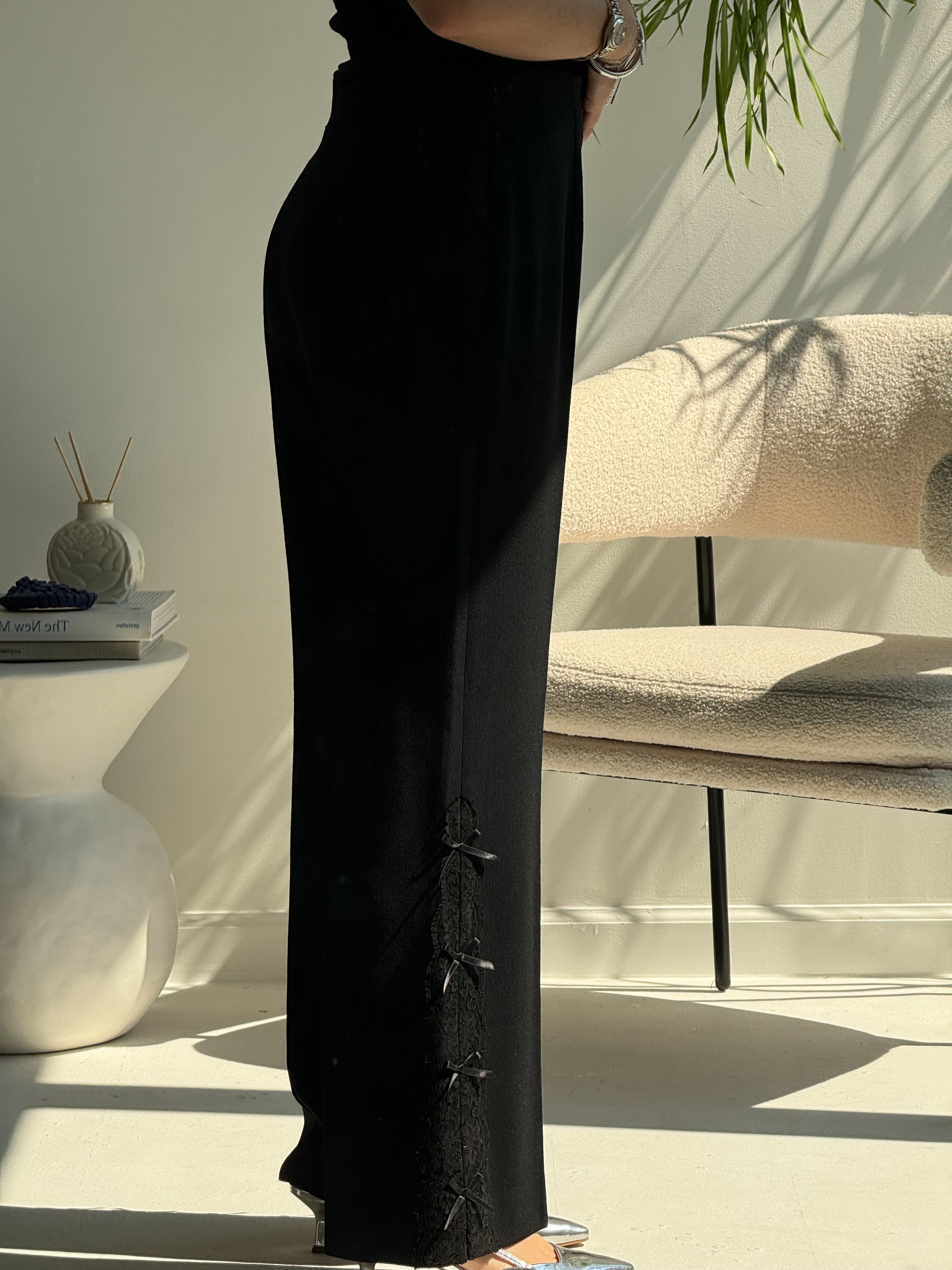 Vintage ESCADA Lace Trouser