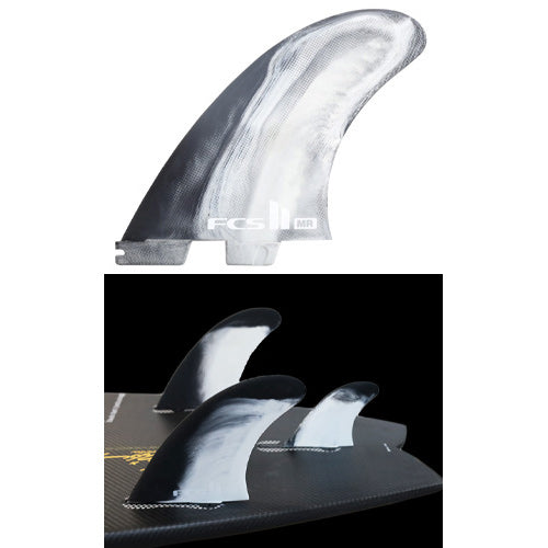 MR PC / TWIN/TRIフィンセット[Mark Richards] BLACK/WHITE – Luvsurf