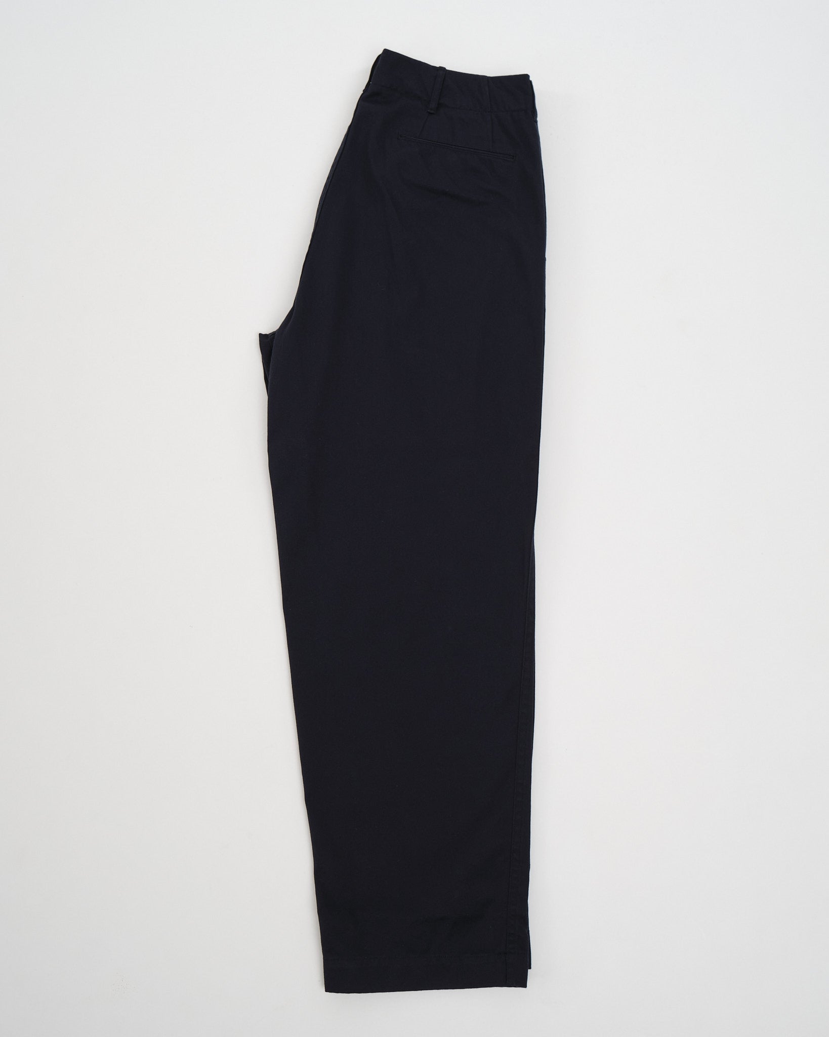 Wide Chino Pants Navy by Nanamica - Meadow