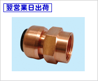 Rc3/4×22.22 テクタッチ メスねじアダプタ/東洋フィッティング｜架橋