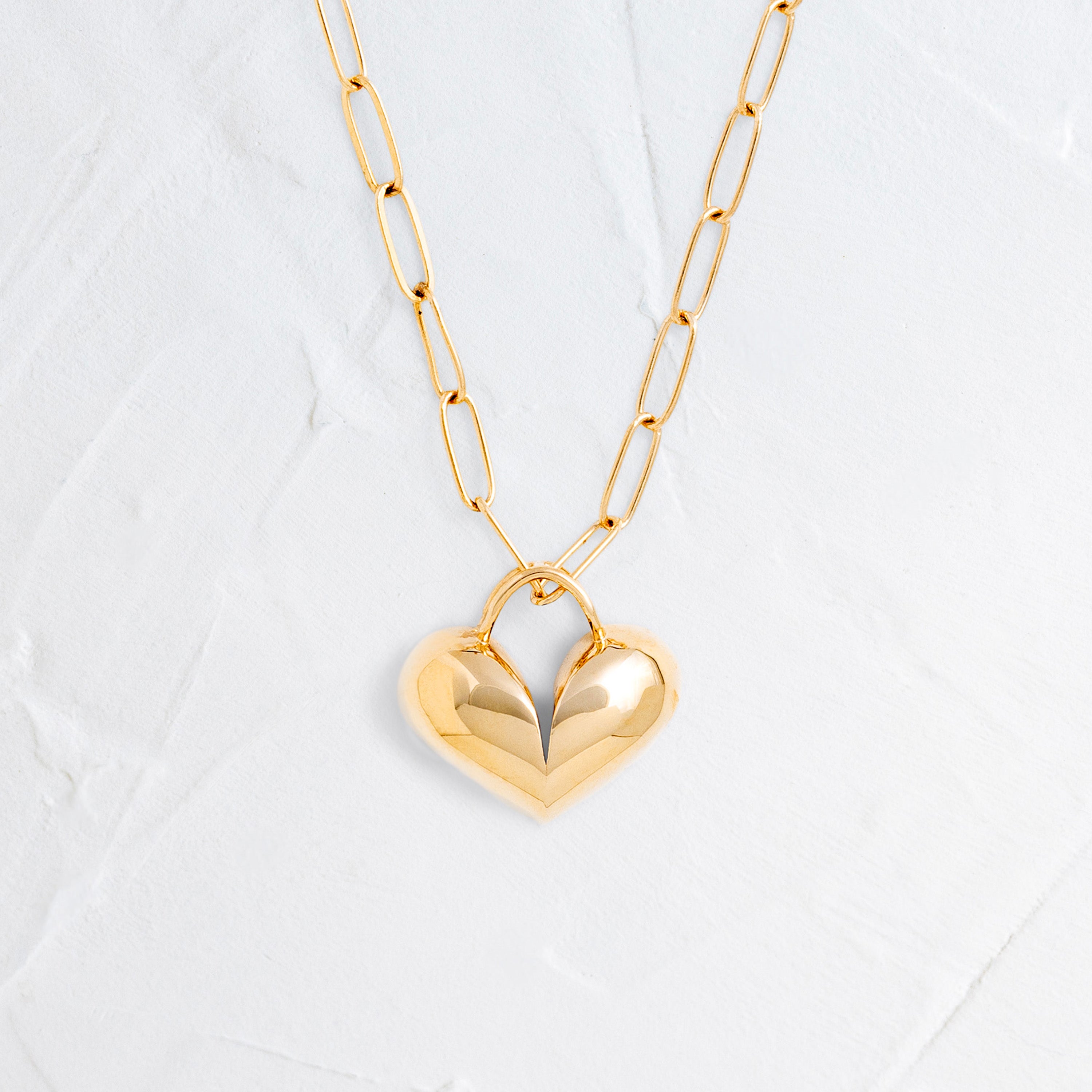 Cracked Open Heart Mini Pendant | Melanie Casey Jewelry