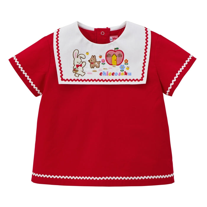 チエコサク】半袖ブラウス – ミキハウスオフィシャルサイト