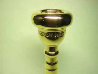 ニューヨークバック ヴィンテージTpマウスピース 17C1ゴールド