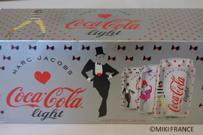 コカ・コーラ light 今度はマーク・ジェイコブス みゅうパリブログ
