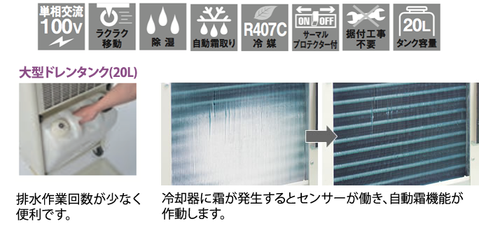 株式会社ナカトミ ｜ 除湿機 DM-22