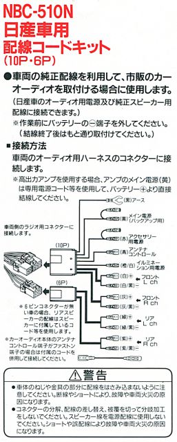 日産車用 | 株式会社ナビック/NAVC[カーパーツ各種取扱]