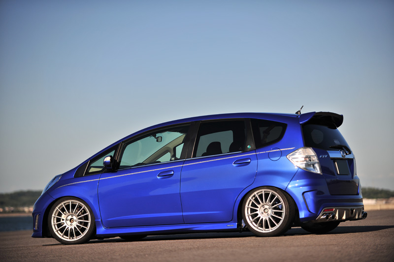 ノブレッセ GE系フィット リアウイング タイプユーロ