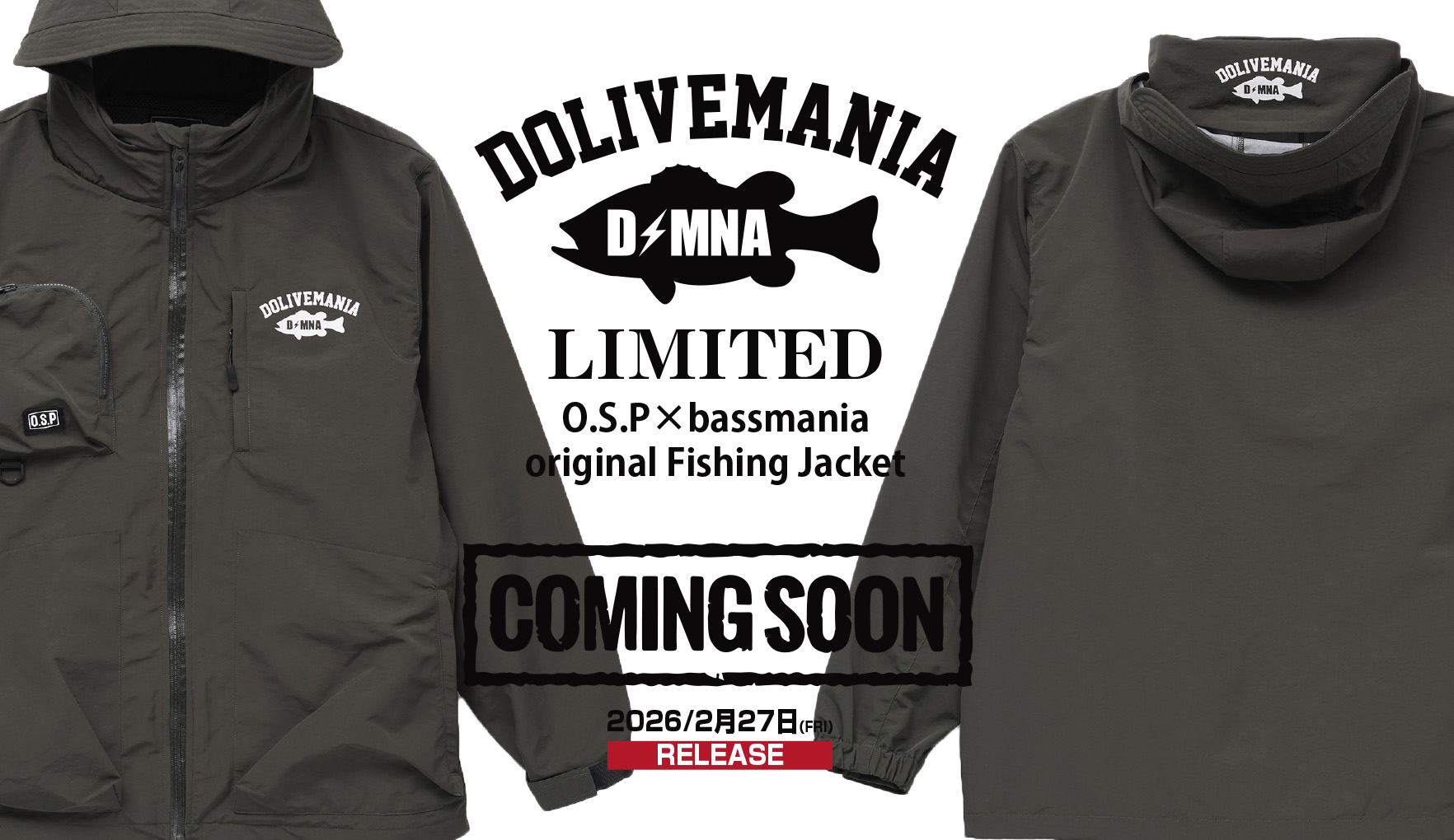 O.S.P×bassmania【on-lineショップ】限定 HOTTOPICS | O.S.P,Inc