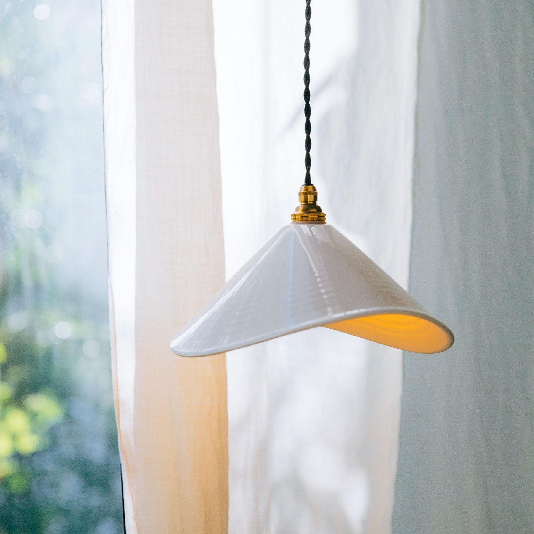 3RD CERAMICS ペンダントランプ／ツヤあり（別注）｜ペンダントランプ