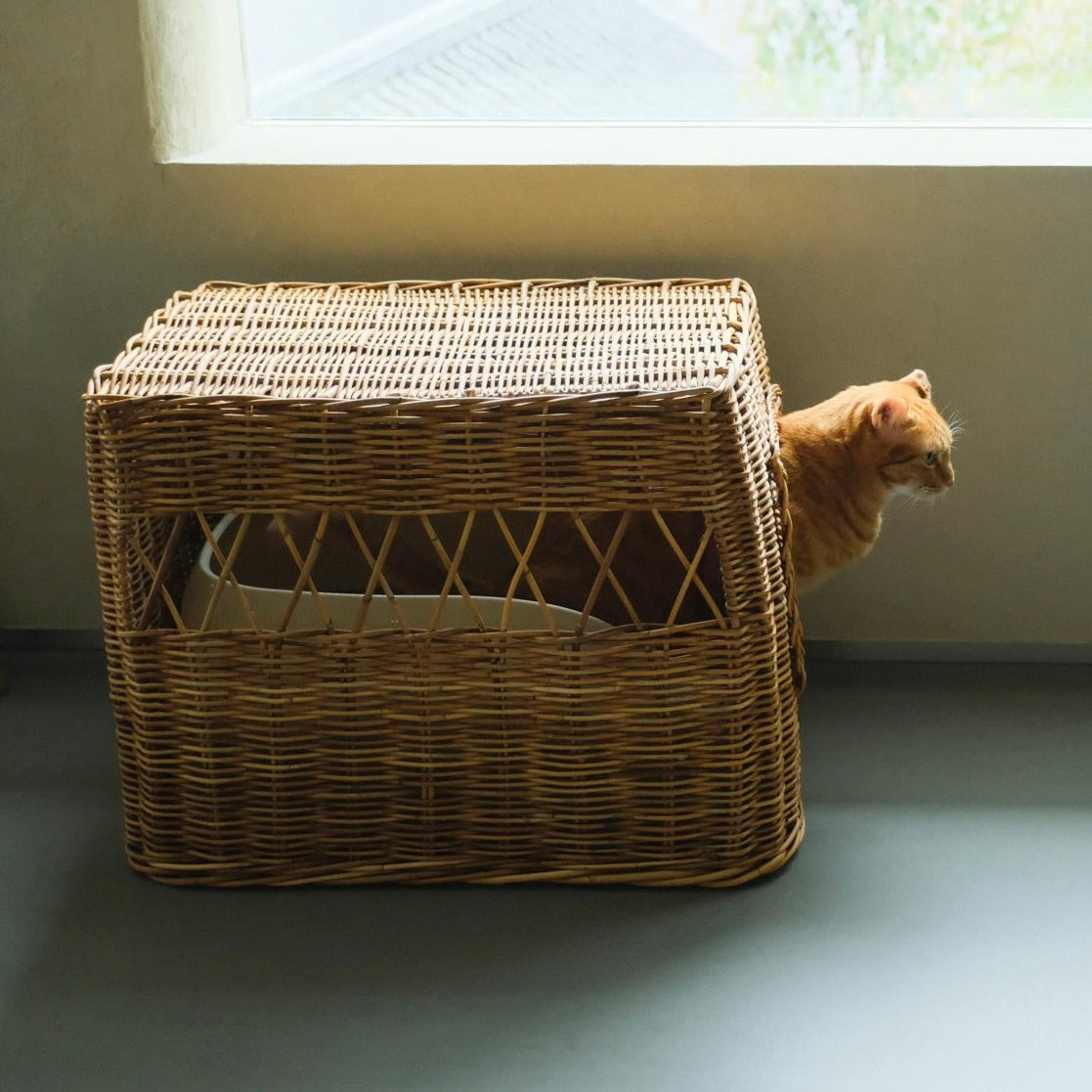 オルネコ×Encachette アラログトイレカバー｜オルネコ（爪とぎ・トイレ