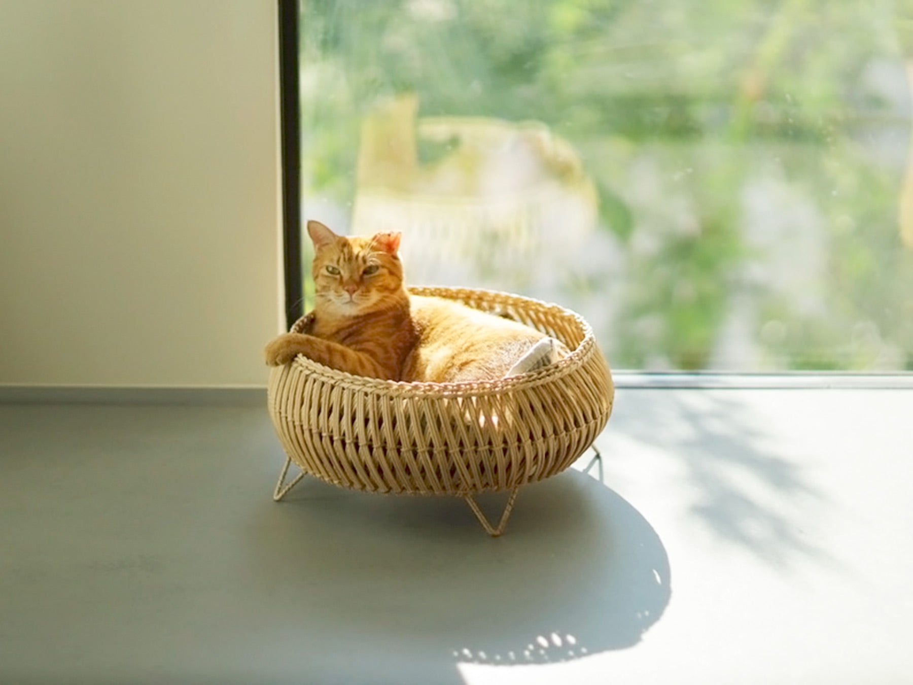 オルネコ オリジナル・スタンドバスケット｜かご・収納｜オルネ ド