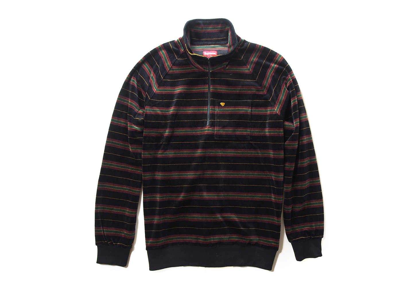 Supreme - Velour Half Zip Pullover - ParkSIDER