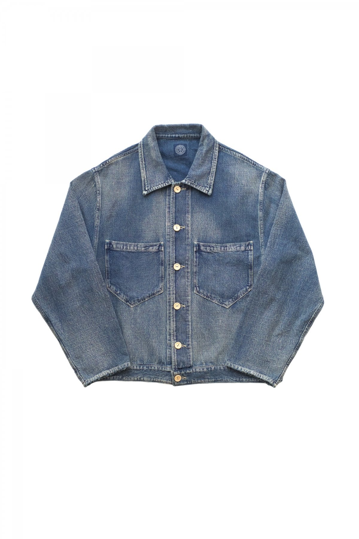 Porter Classic - AFRICAN COTTON CLEAR JACKET - BLUE – PHAETON