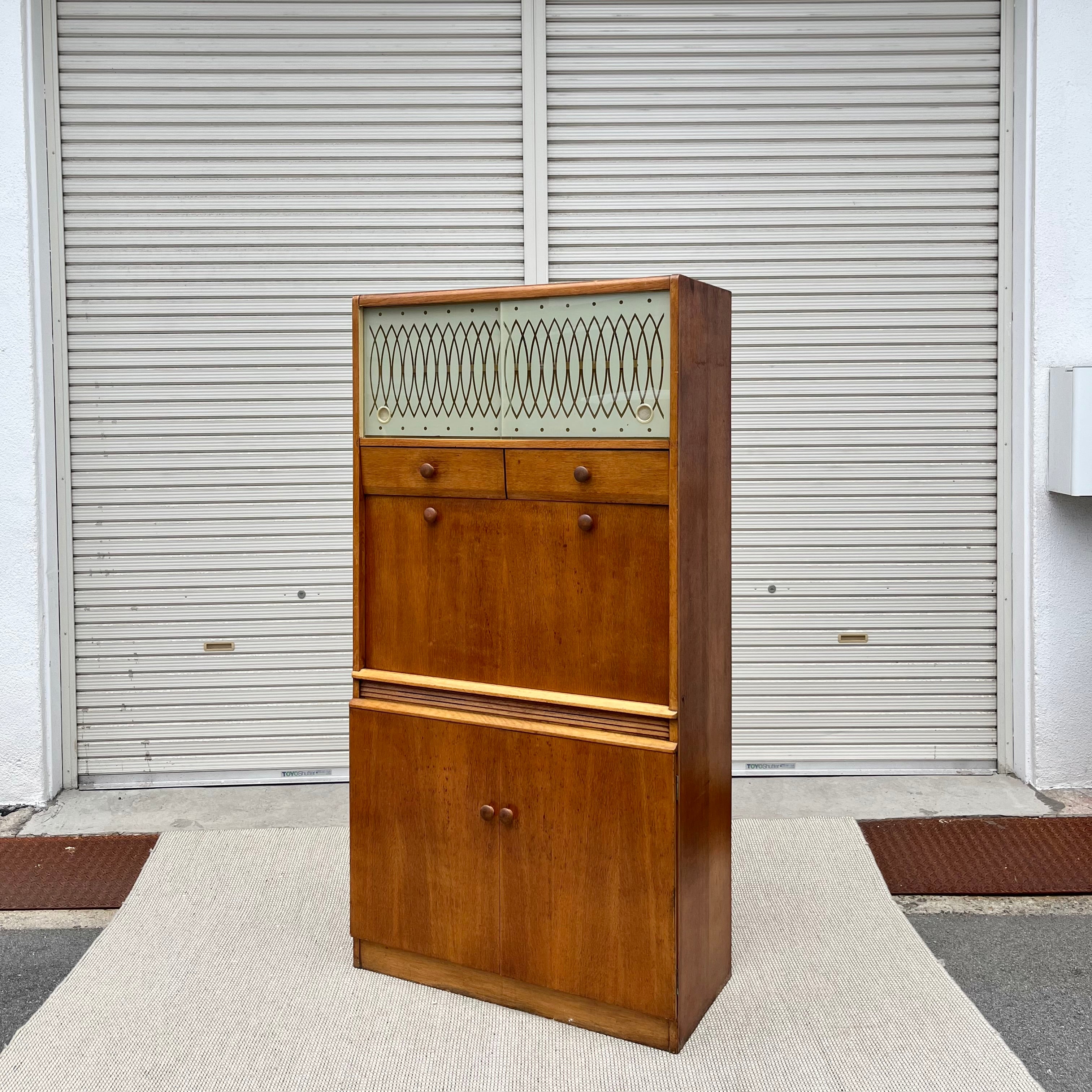 レンプロイ Remploy イギリスヴィンテージ 60's キッチンキャビネット