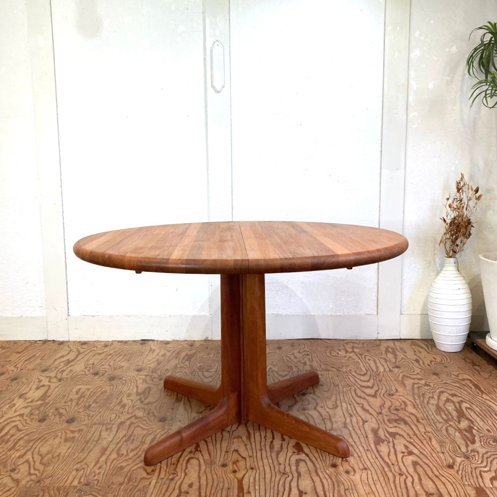 グドメ / Gudme Mobelfabrick 伸長式ダイニングテーブル チーク無垢