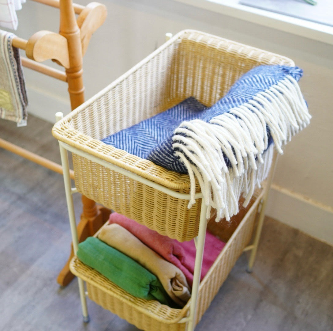 イデー / IDEE ワラビー / WALLABY バスケット スタンド ホワイト 中古